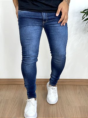 Calça Jeans Super Skinny Escura Básica French - City Denim