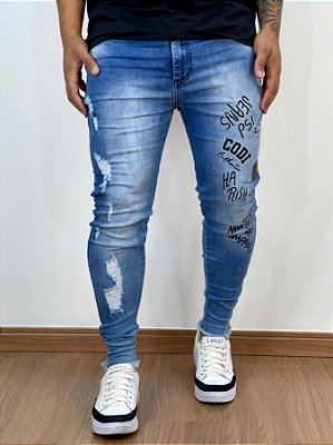Calça Jeans Super Skinny Style V7 - Codi Jeans