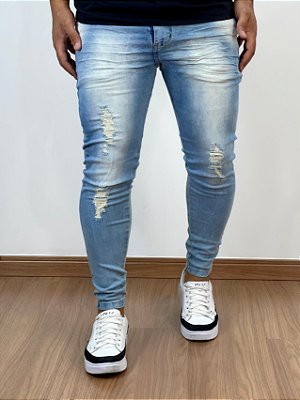 Calça Jeans Super Skinny Vintage V3 - Codi Jeans