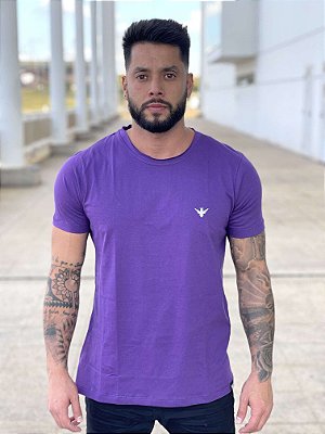 Camiseta Básica Roxa - Evoque