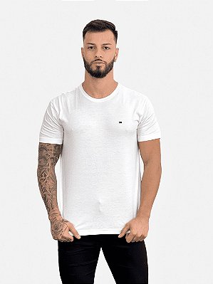 Camiseta Clássica Essencial Branca - Tommy Hilfiger