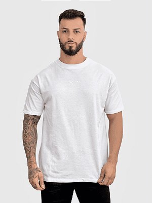 Camiseta Oversized Branca Basic Wakan - Totanka