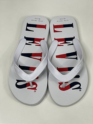 Chinelo Unissex Branco - Levi's