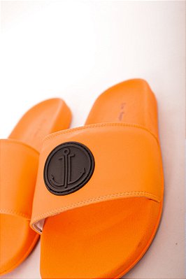 Chinelo Slide Mark Laranja - The Hope