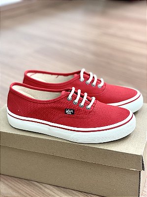 Tênis Vulcanizado Premium Style Vermelho