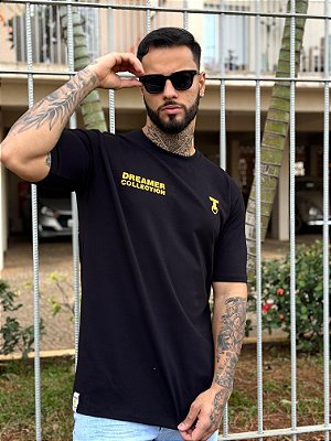 Camiseta Regular Masculina Preta you Can