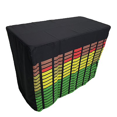 Capa para mesa dobrável Envelope Led Digital 122x61x90cm