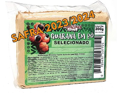 Guaraná em Pó - Selecionado 200g