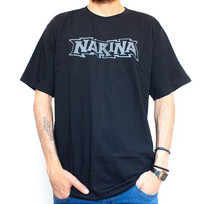 Camiseta Narina Skateboards Logo Vazado