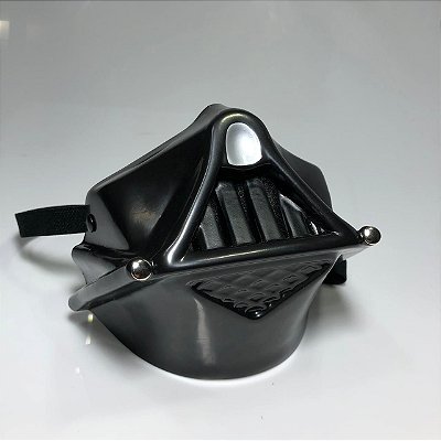 Máscara Darth Vader Star Wars Em Plástico Com Filtro