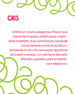 CRIS 100 Ml - MEGA Perfume Para Artesanato e Papelaria - Perfume para Papel