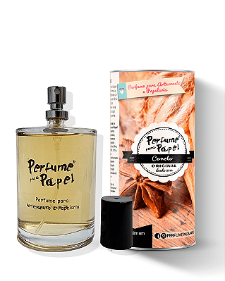 CANELA 100 ml - MEGA Perfume para Artesanato e Papelaria - Perfume para Papel