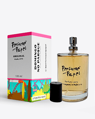 DOMINGO NO PARQUE 100 Ml - MEGA Perfume Para Artesanato e Papelaria - Perfume para Papel