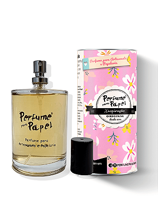 INSPIRAÇÃO 100 ml - MEGA Perfume para Artesanato e Papelaria - Perfume para Papel