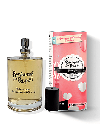 SEDUÇÃO 100 ml - MEGA Perfume para Artesanato e Papelaria - Perfume para Papel