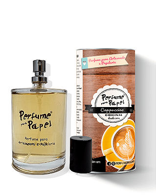 CAPPUCCINO 100 ml - MEGA Perfume para Artesanato e Papelaria - Perfume para Papel