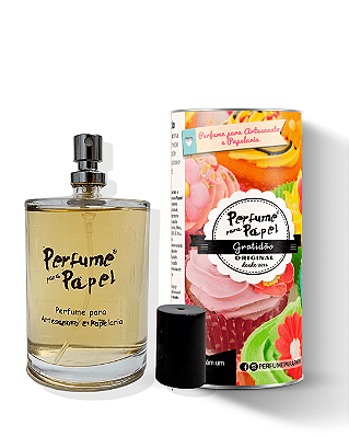 GRATIDÃO 100 ml - MEGA Perfume para Artesanato e Papelaria - Perfume para Papel