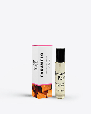 CARAMELO 8 ml - MINI Perfume para Artesanato e Papelaria - Perfume para Papel