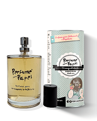 TRANQUILIDADE 100 ml - MEGA Perfume para Artesanato e Papelaria Coleção Vilarejo - Perfume para Papel