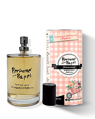 HARMONIA 100 ml - MEGA Perfume para Artesanato e Papelaria Coleção Vilarejo - Perfume para Papel
