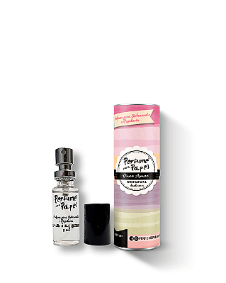 PURO AMOR 8 ml - MINI Perfume para Artesanato e Papelaria - Perfume para Papel
