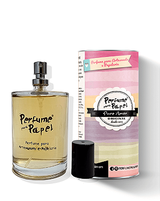 PURO AMOR 100 ml - MEGA Perfume para Artesanato e Papelaria - Perfume para Papel
