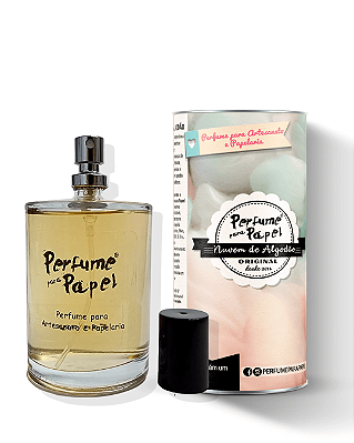 NUVEM DE ALGODÃO 100 ml - MEGA Perfume para Artesanato e Papelaria - Perfume para Papel