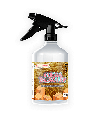 GOLD 500 ml - MEGA BLASTER Perfume para Caixa e Embalagens - Perfume para Papel