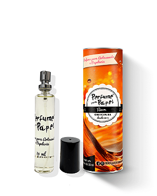 RUM 30 ml - Perfume para Artesanato e Papelaria - Perfume para Papel