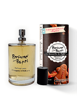 BISCOITO DE NATAL 100 ml - MEGA Perfume para Artesanato e Papelaria - Perfume para Papel