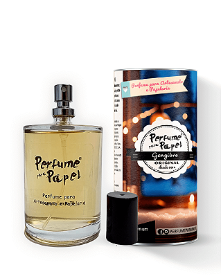 GENGIBRE 100 ml - MEGA Perfume para Artesanato e Papelaria - Perfume para Papel