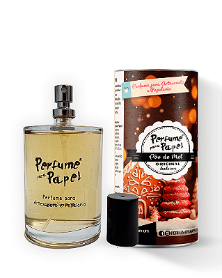 PÃO DE MEL 100 ml - MEGA Perfume para Artesanato e Papelaria - Perfume para Papel