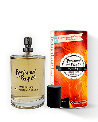 WHISKY 100 ml - MEGA Perfume para Artesanato e Papelaria - Perfume para Papel