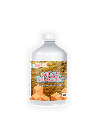 GOLD 500 ml - REFIL MEGA BLASTER Perfume para Caixa e Embalagens - Perfume para Papel
