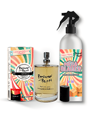 CIRCO - COMBO INTELIGENTE - Perfume para Artesanato e Papelaria 100 ml + Mega Blaster 250 ml - Perfume para Papel