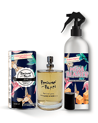 LORD - COMBO INTELIGENTE - Perfume para Artesanato e Papelaria 100 ml + Mega Blaster 250 ml - Perfume para Papel