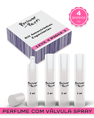 KIT ESPECIARIAS 1 - Perfume para Artesanato e Papelaria (Leve 4 Pague 3) aromas: Alecrim, Canela, Gengibre, Torta de Maçã