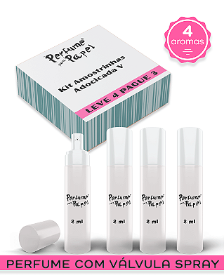 KIT ESPECIAL 1 - Perfume para Artesanato e Papelaria (Leve 4 Pague 3) aromas: Ed. 7 Anos, Ed. 8 Anos, Ed. 9 Anos, Ed. 10 Anos
