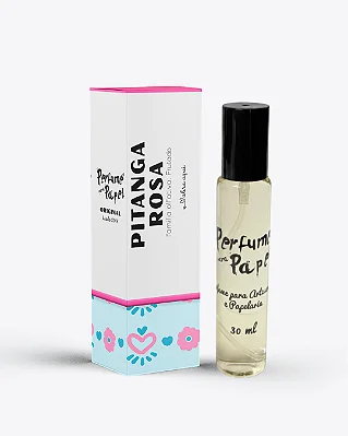 PITANGA ROSA 30 ml - Perfume para Artesanato e Papelaria - Perfume para Papel