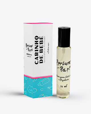 CARINHO DE BEBÊ 30 ml - Perfume para Artesanato e Papelaria - Perfume para Papel