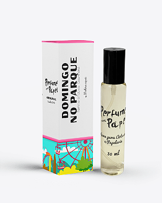 DOMINGO NO PARQUE 30 ml - Perfume para Artesanato e Papelaria - Perfume para Papel