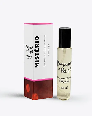 MISTÉRIO 30 ml - Perfume para Artesanato e Papelaria - Perfume para Papel