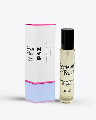 PAZ 30 ml - Perfume para Artesanato e Papelaria - Perfume para Papel