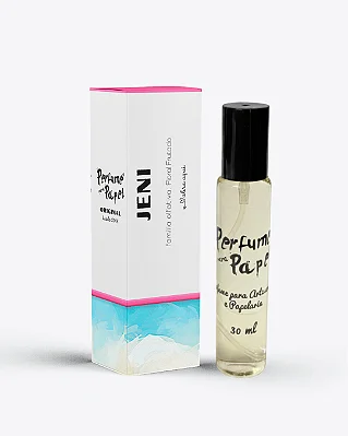 JENI 30 ml - Perfume para Artesanato e Papelaria - Perfume para Papel