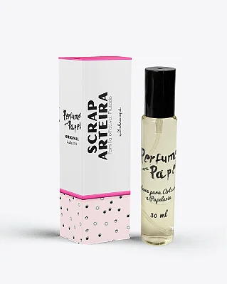 SCRAP ARTEIRA 30 ml - Perfume para Artesanato e Papelaria - Perfume para Papel