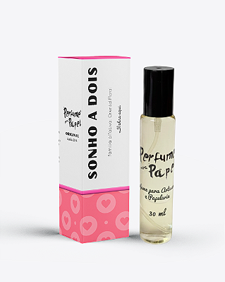 SONHO A DOIS 30 ml - Perfume para Artesanato e Papelaria - Perfume para Papel