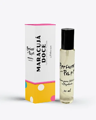 MARACUJÁ DOCE 30 ml - Perfume para Artesanato e Papelaria - Perfume para Papel