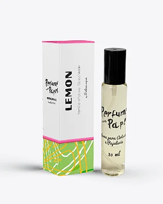 LEMON 30 ml - Perfume para Artesanato e Papelaria - Perfume para Papel