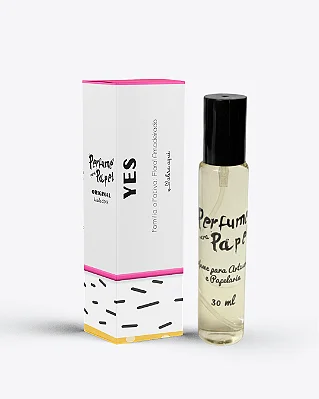 YES 30 ml - Perfume para Artesanato e Papelaria - Perfume para Papel