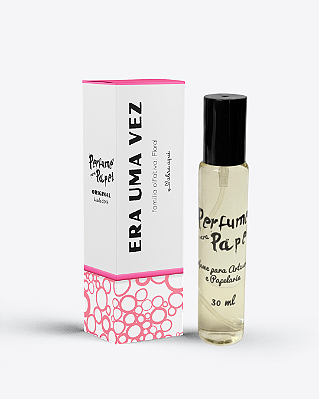 ERA UMA VEZ 30 ml - Perfume para Artesanato e Papelaria - Perfume para Papel